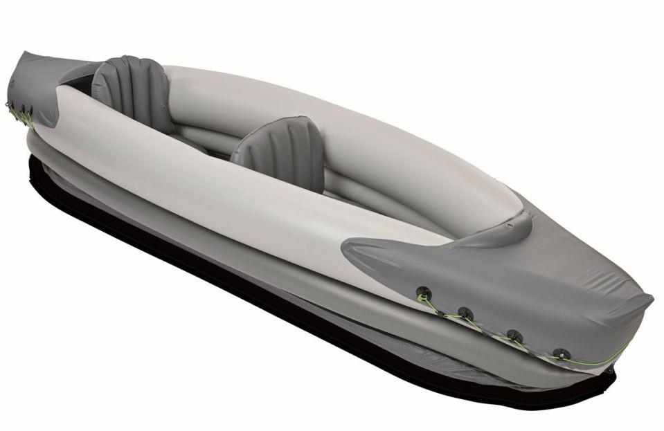 Brits are scrambling to get their hands on Aldi's Crane Inflatable Kayak scanning for just £49.99