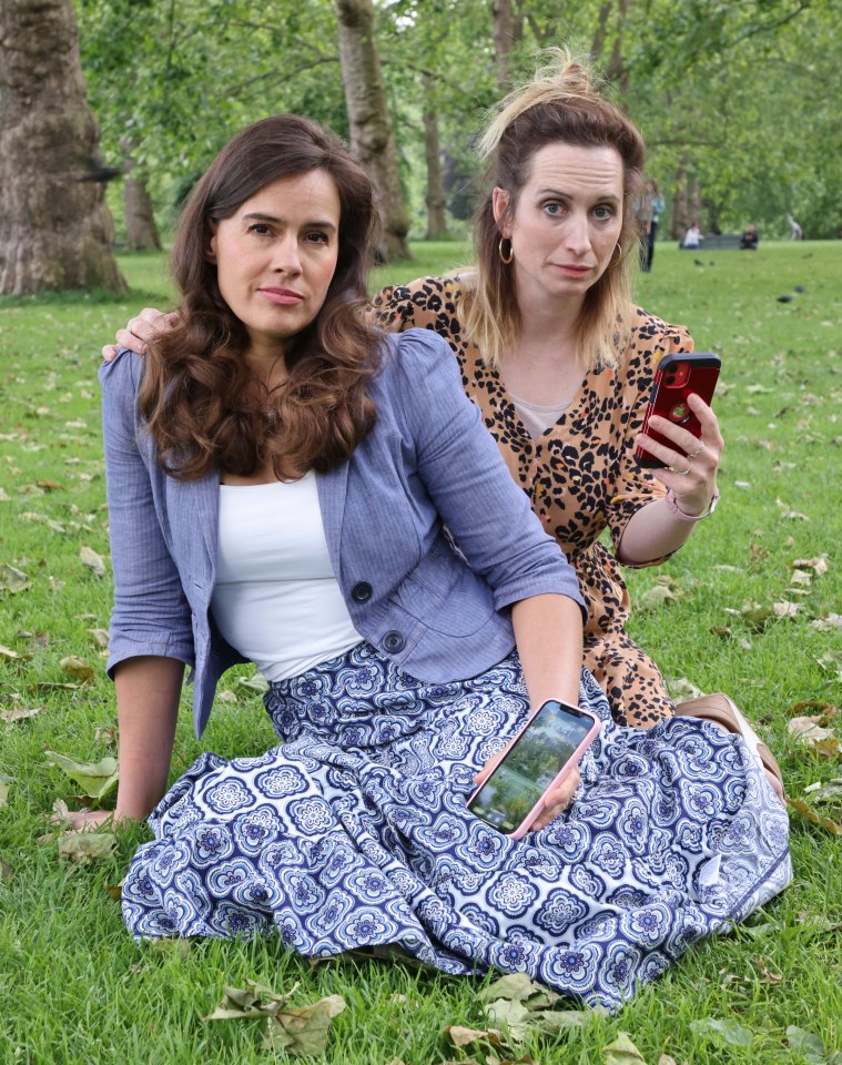 Sophie Winkleman and Isy Suttie, who star on Channel 4's Peep Show, are calling on the Government to endorse child-safe phones