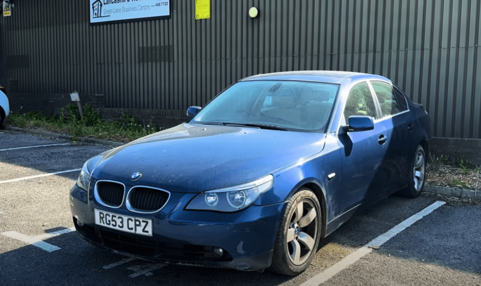 The BMW 520I series was in need of a good clean up