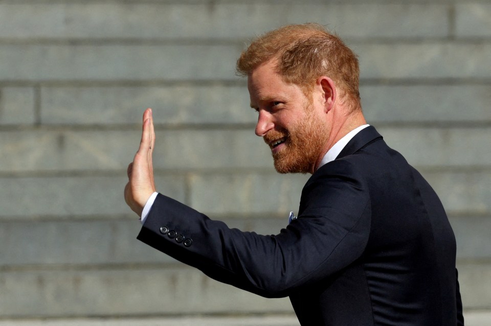 Harry is set to receive the Pat Tillman Award for Service for his work on the Invictus Games