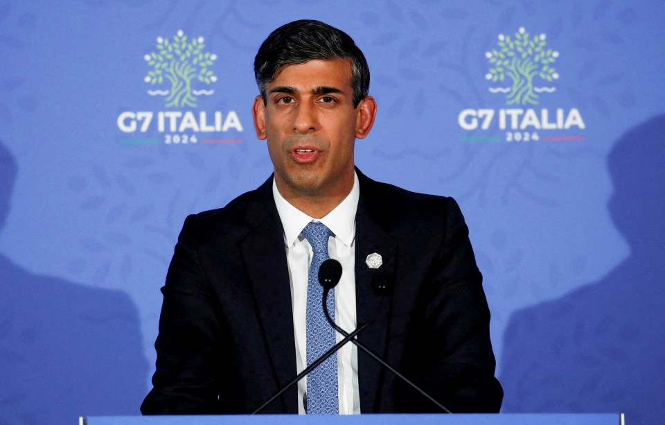 Speaking at the close of the G7 summit, Rishi Sunak declared 'illegal migration is now a global emergency'