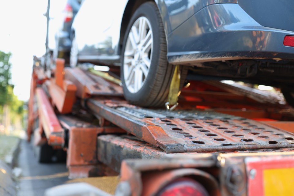 Madeleine's car was towed away by the council (stock image)