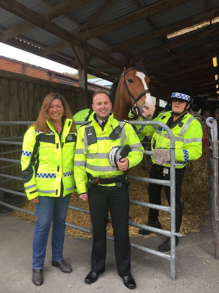 Nicky Fletcher, left, is locked in court battle with fellow horseriding kit manufacturers Woof Wear