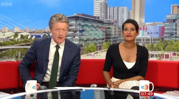 Stayt joined BBC Breakfast in 2006 and has been involved in some memorable moments alongside co-host Naga Munchetty