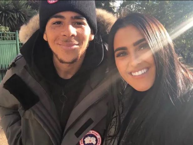 Che Adams with girlfriend Amelia Kate