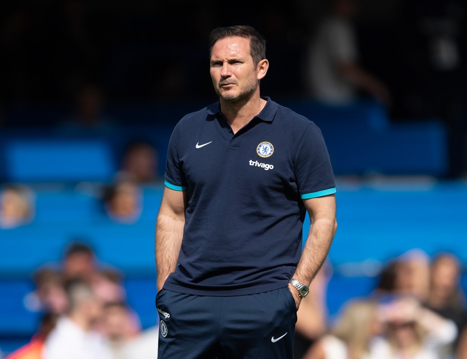 Frank Lampard is one of the top targets to replace Vincent Kompany