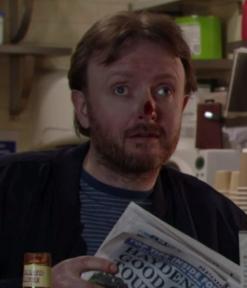 Chris McCausland as Karl in EastEnders