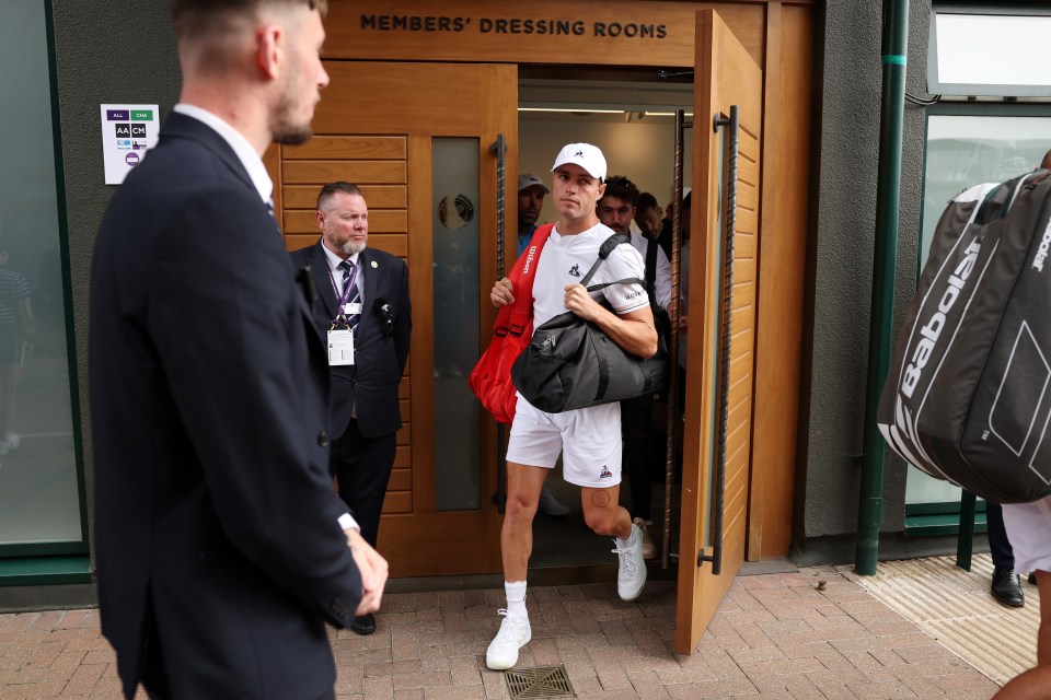 The dressing rooms at the All England Club are special sanctuaries for the players