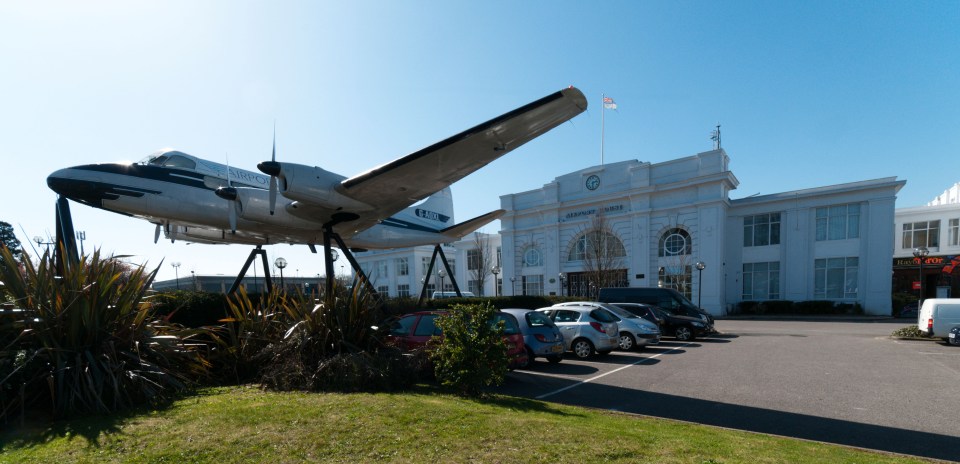 A UK airport forced to scrap flights more than 50 years ago is open to the public