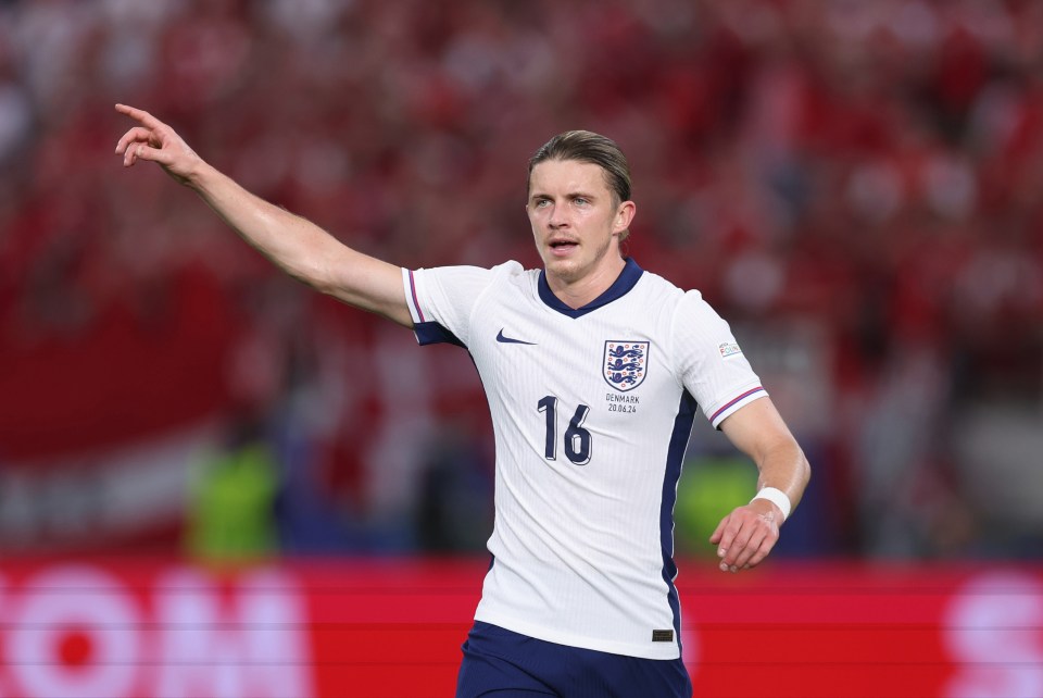 Gallagher is expected to start for England against Slovenia on Tuesday