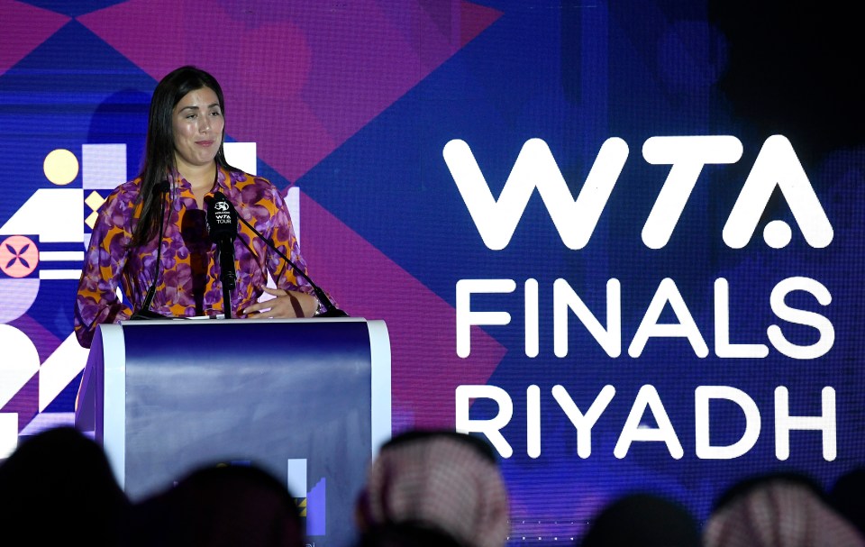 Garbine Muguruza has been named tournament director of the WTA Finals