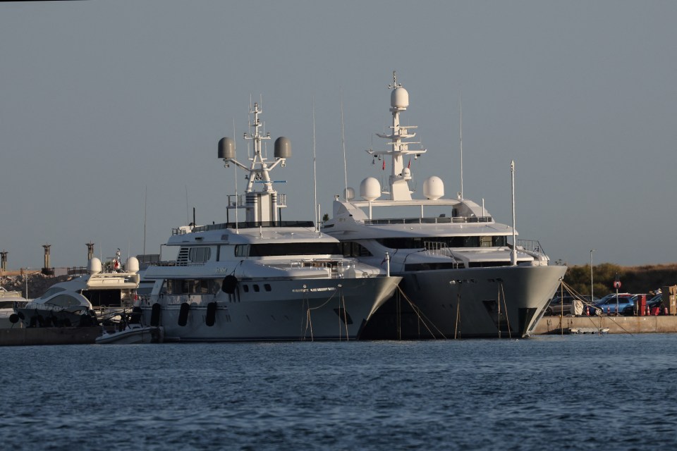 The Persefoni I costs a staggering £253,000 a week to hire out