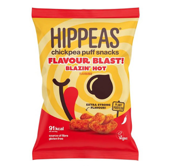 Hippeas chickpea puff snacks will cost you £1.10