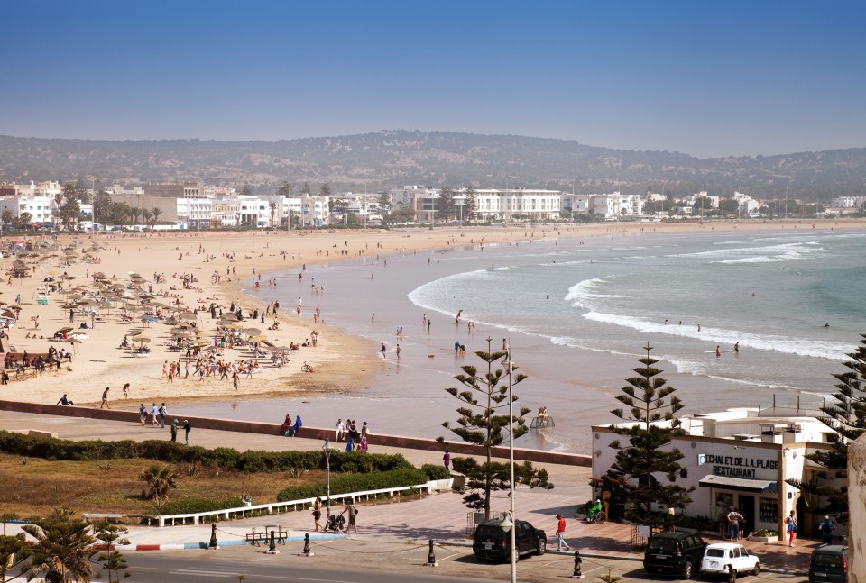 The beach is one of the main attractions of the city