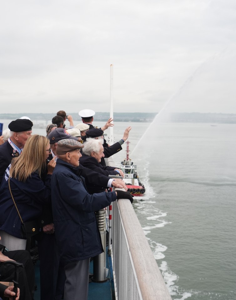 The ferry leaving from Portsmouth