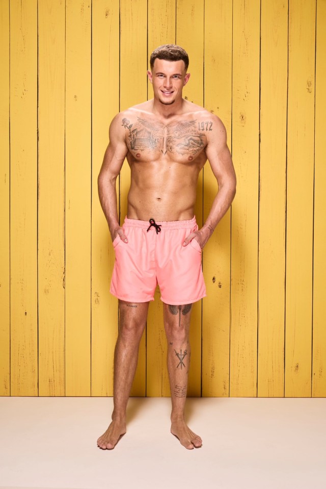 Hunky Wil Anderson shot to fame as a Love Island bombshell