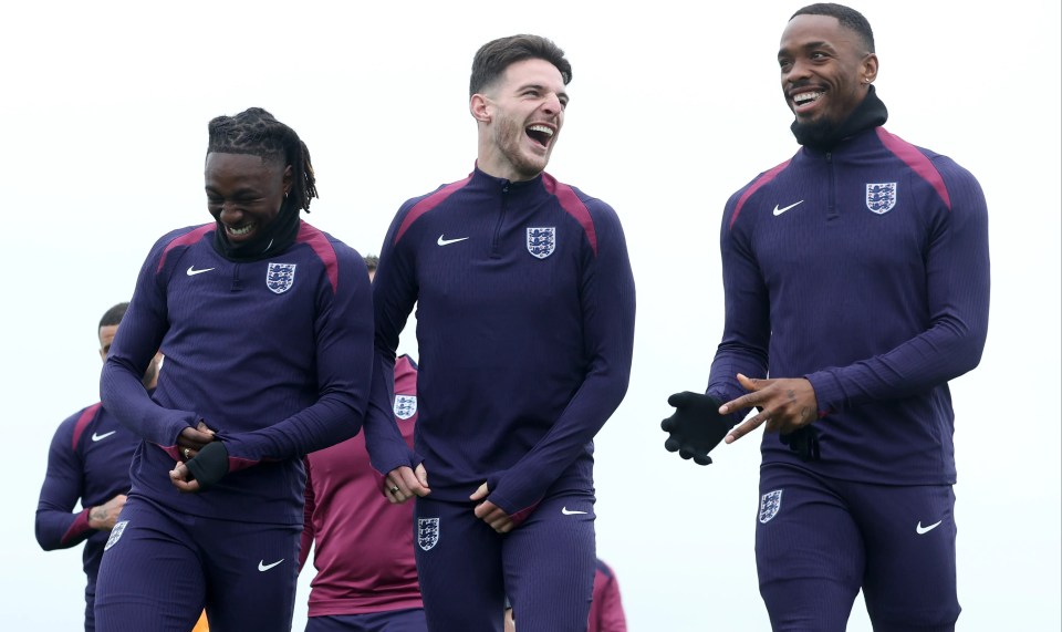 Declan Rice and Ivan Toney have formed a close bond