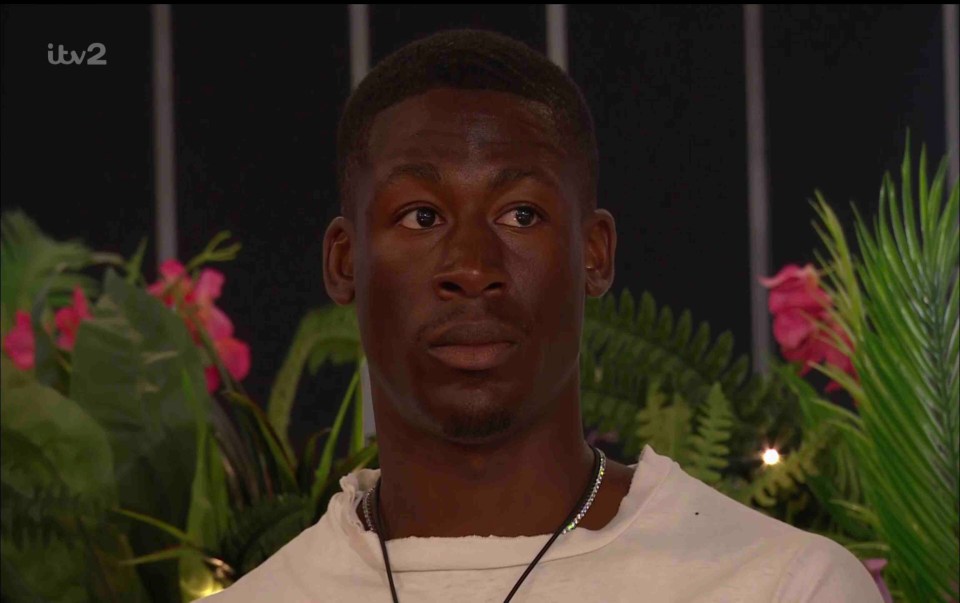 Love Island's Ayo Odukoya admitted he wouldn't have picked Uma Jammeh