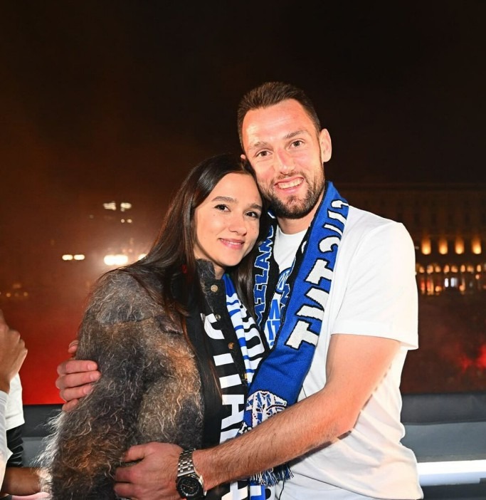 Doina's other half is Inter Milan legend Stefan de Vrij