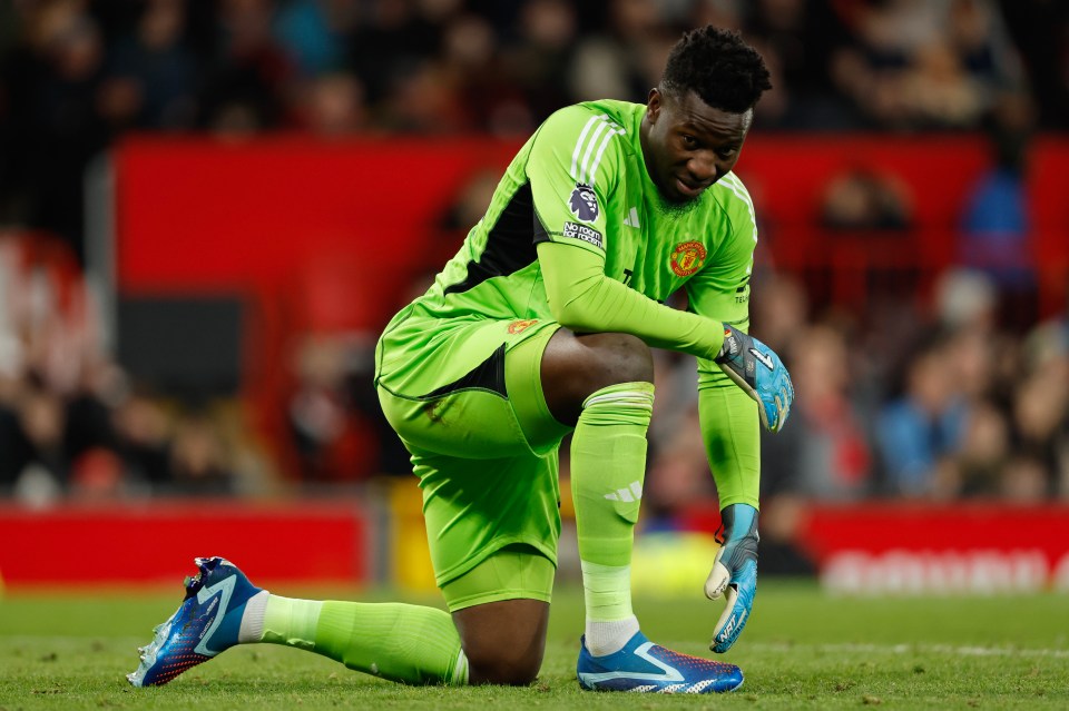 Andre Onana has not always impressed between the sticks