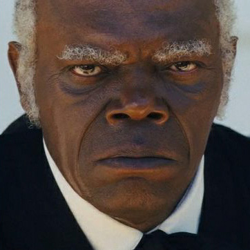 Samuel L. Jackson has the angry face down to a Tee