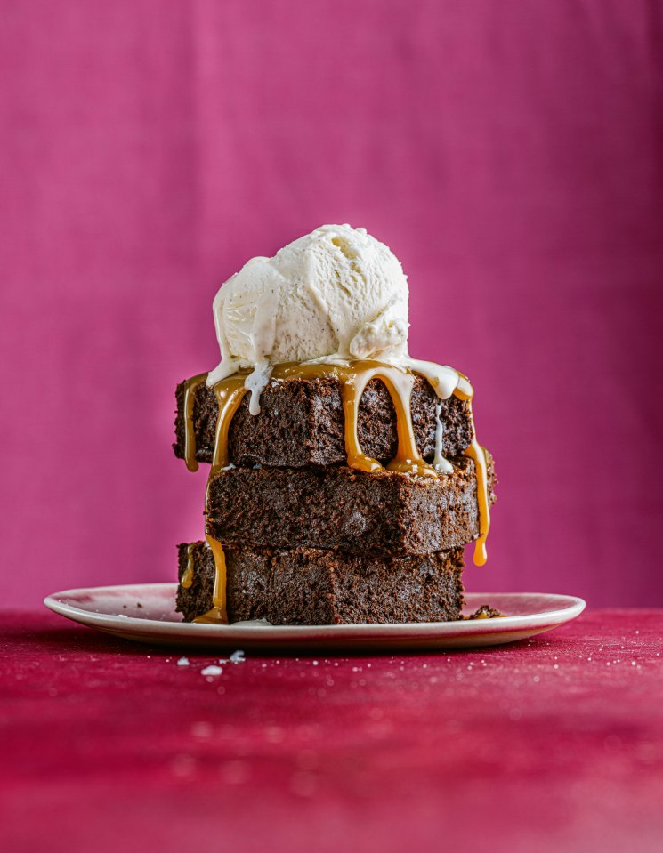 Get the scoop on these decadent brownies