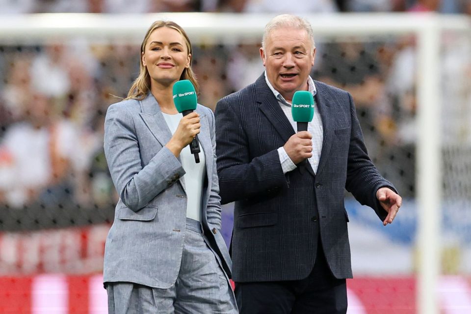 Woods has been a popular member of ITV's Euro 2024 team