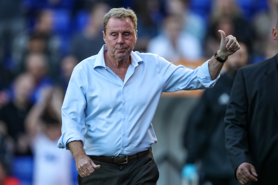  Harry Redknapp is a former West Ham and Tottenham manager