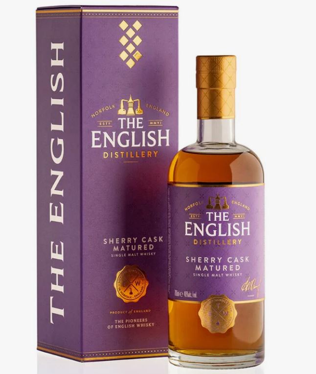 The English Distillery Sherry Cask Whisky is smooth and sweet