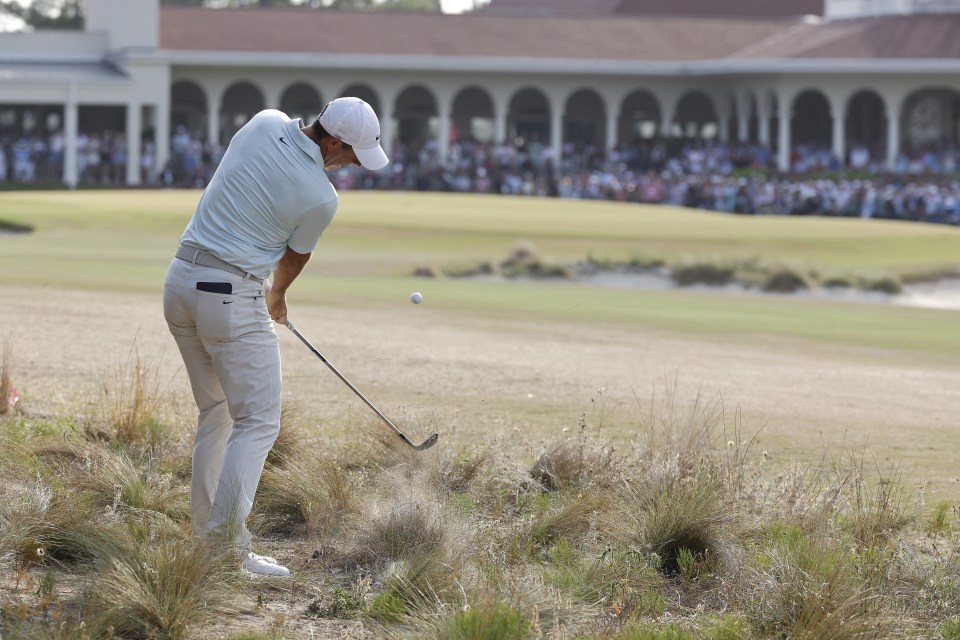 The ace was winning with just a few holes left before fluffing his lines