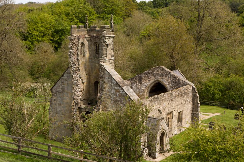 Wharram Percy is a desert medieval village located north east of York, in the Yorkshire Wolds