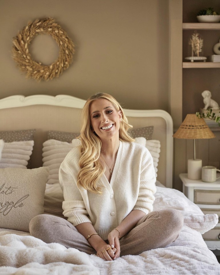 Stacey Solomon has revealed she sleeps in a separate bed to husband Joe Swash