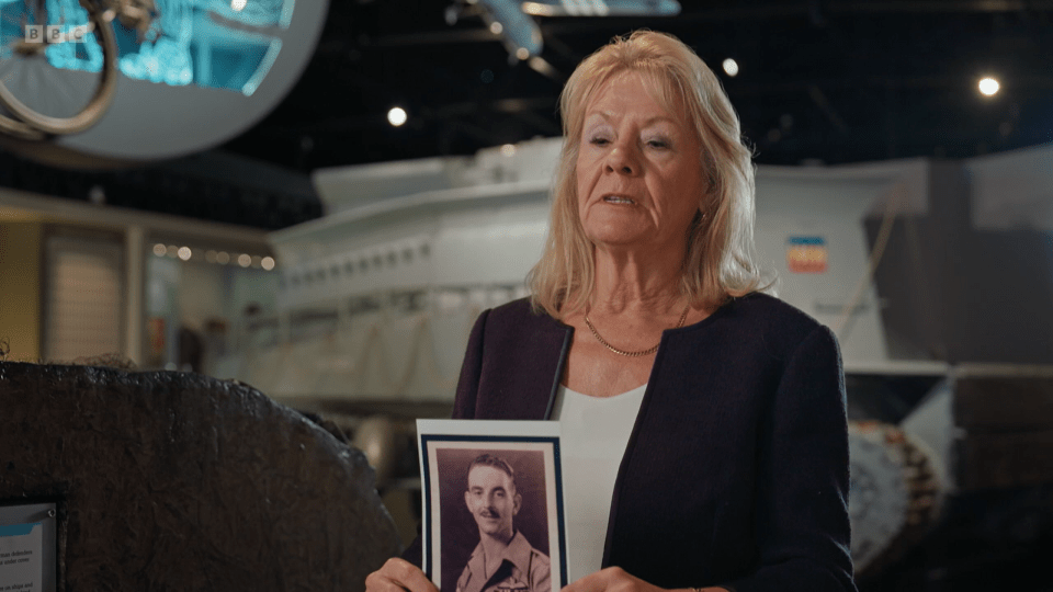 One woman shared the story of her father, a pilot was part of a special mission