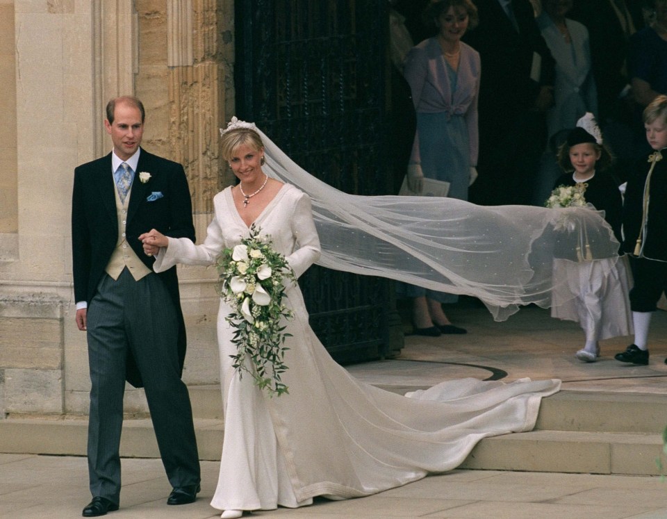 Prince Edward and Sophie, Duchess of Edinburgh are celebrating their 25th wedding anniversary