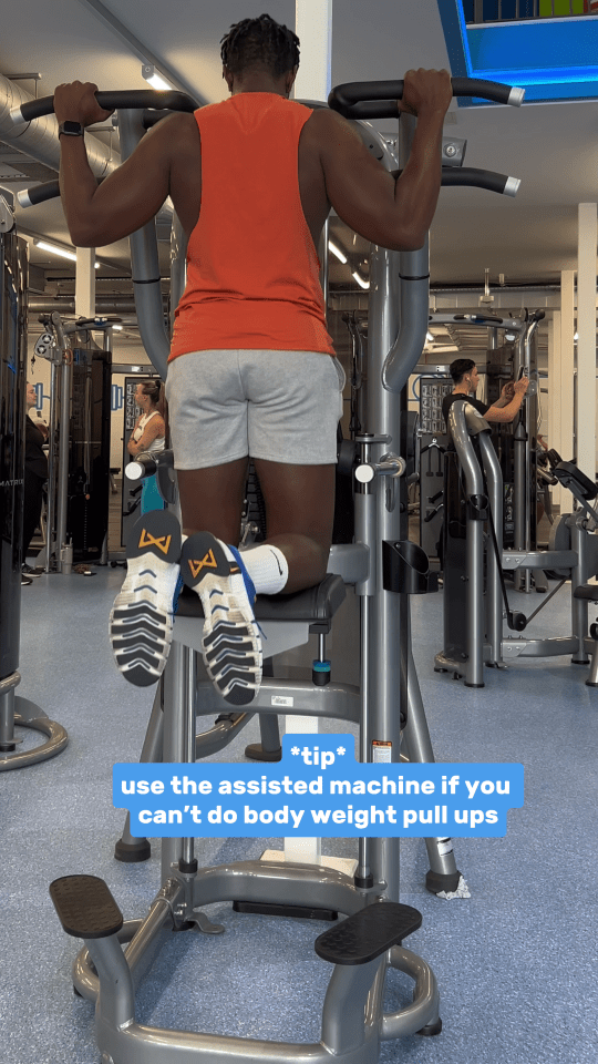 The machine is great if you’re new to the exercise