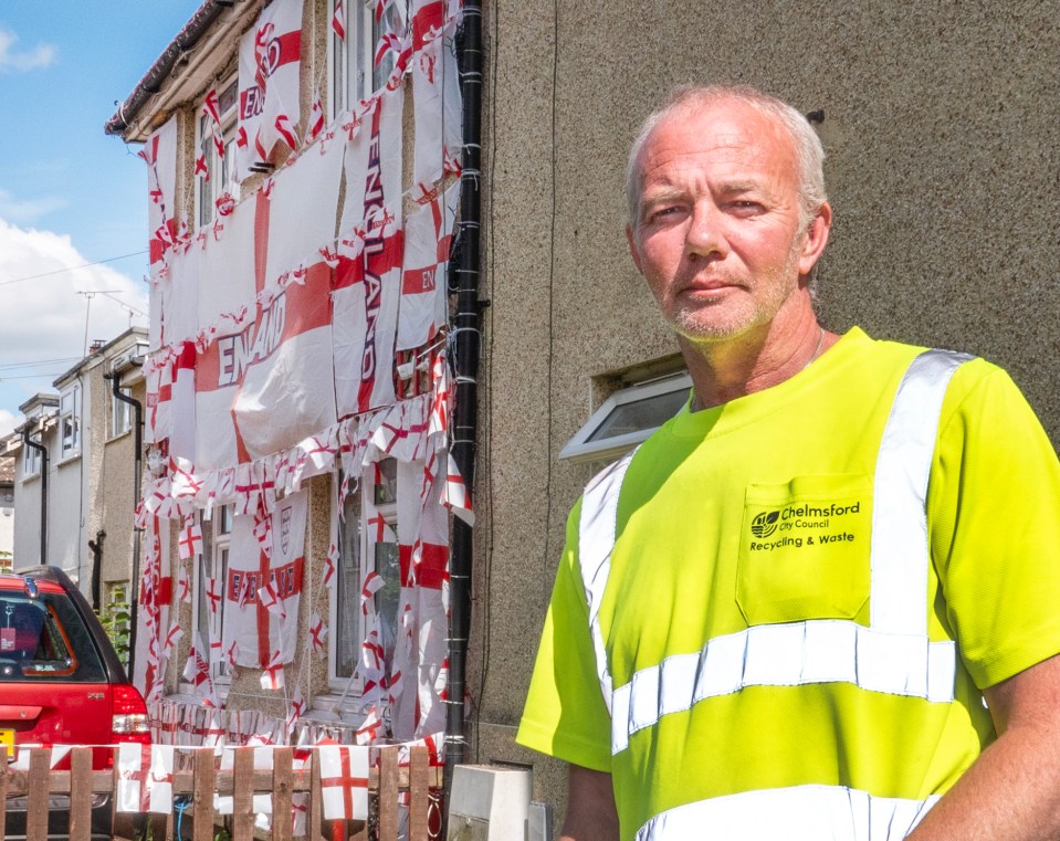 Neighbour Terry Wilson said: 'He did just as much, if not more, at Christmas'