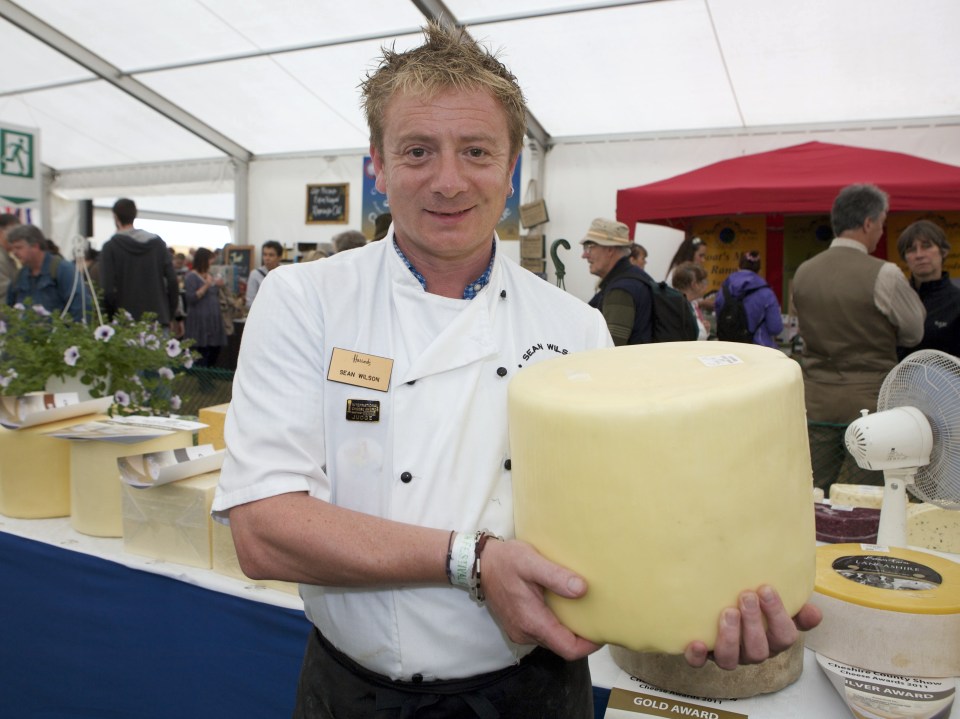 Sean has since become an award winning chef with his Saddleworth Cheese Company