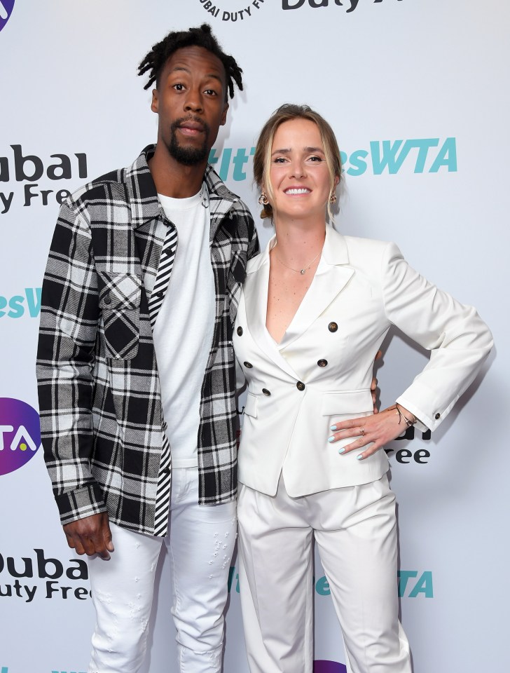 Gael Monfils and Elina Svitolina dated for two years before marrying in July 2021