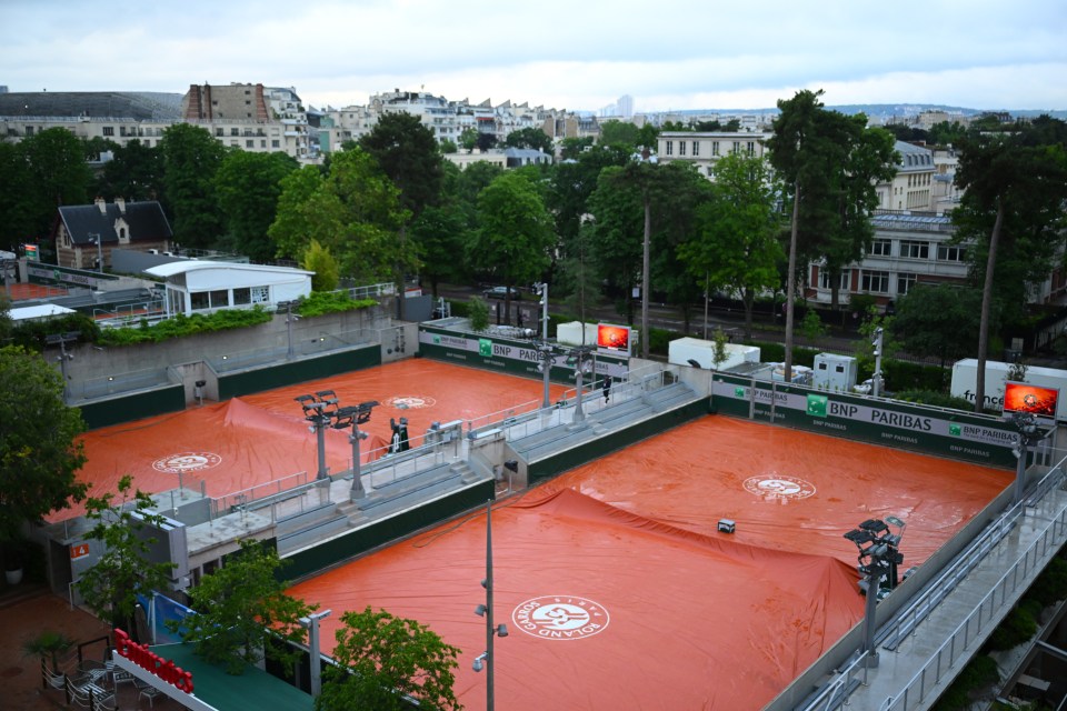 It's been a rain-sodden week in Paris