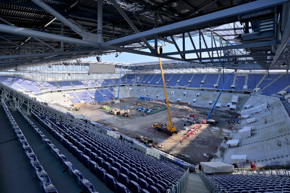 The new stadium will hold over 52,000 fans