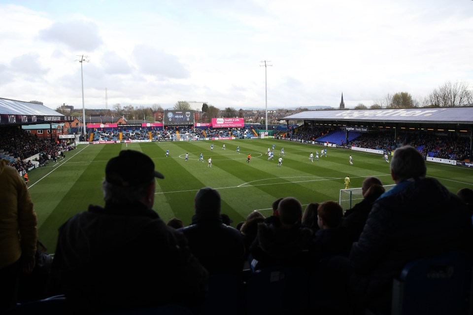 Edgeley Park currently holds 11,000 supporters