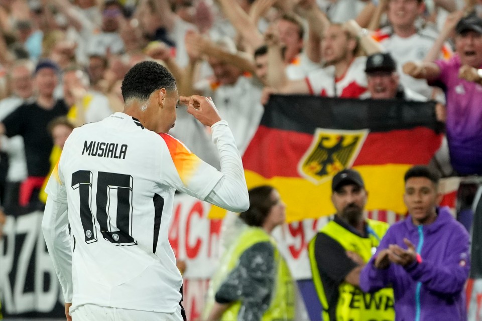 Germany's Jamal Musiala was our man of the match