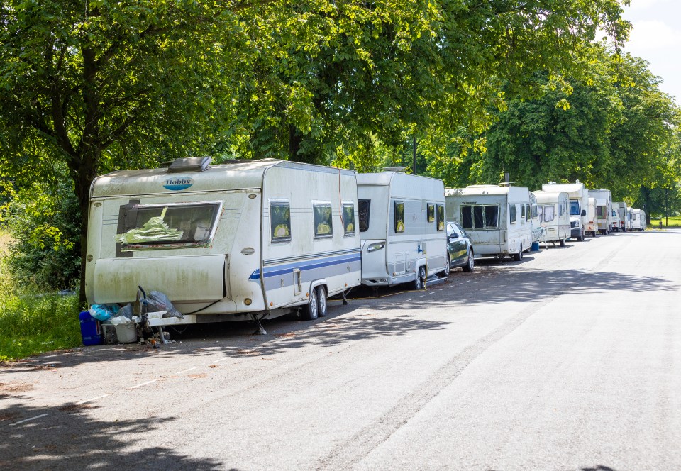 Callum claimed complaints have come from people living in big houses who don't appreciate people may become homeless