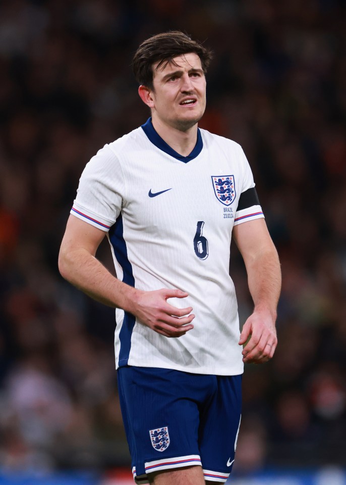 Maguire has been left out of the England squad