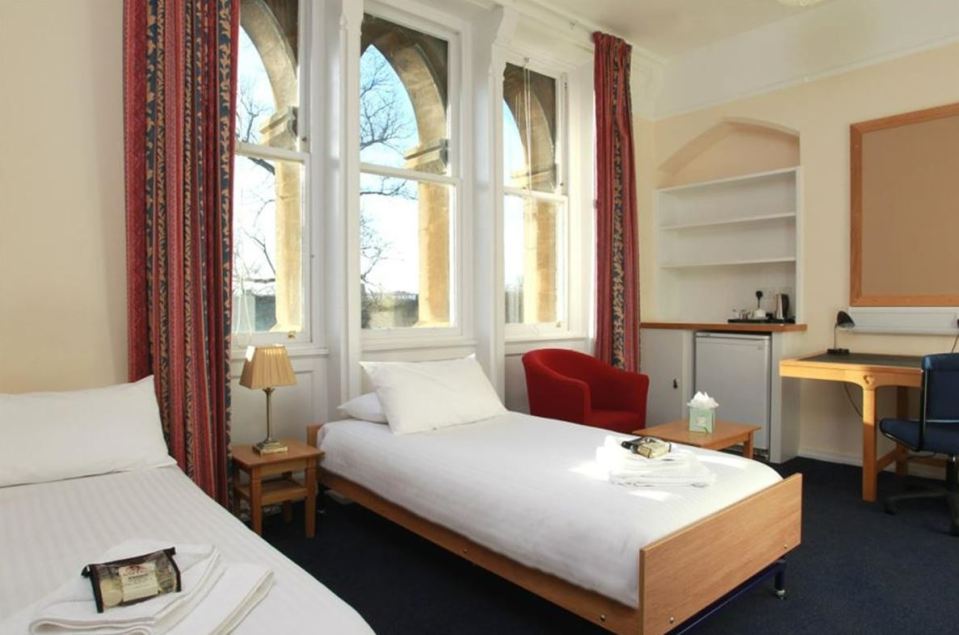 Rooms at Christ Church College start from £120 per night per person