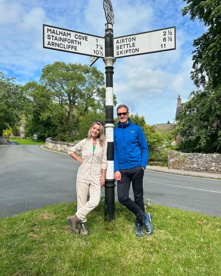 Helen Skelton and Dan Walker are filming a second series of Pennine Adventures