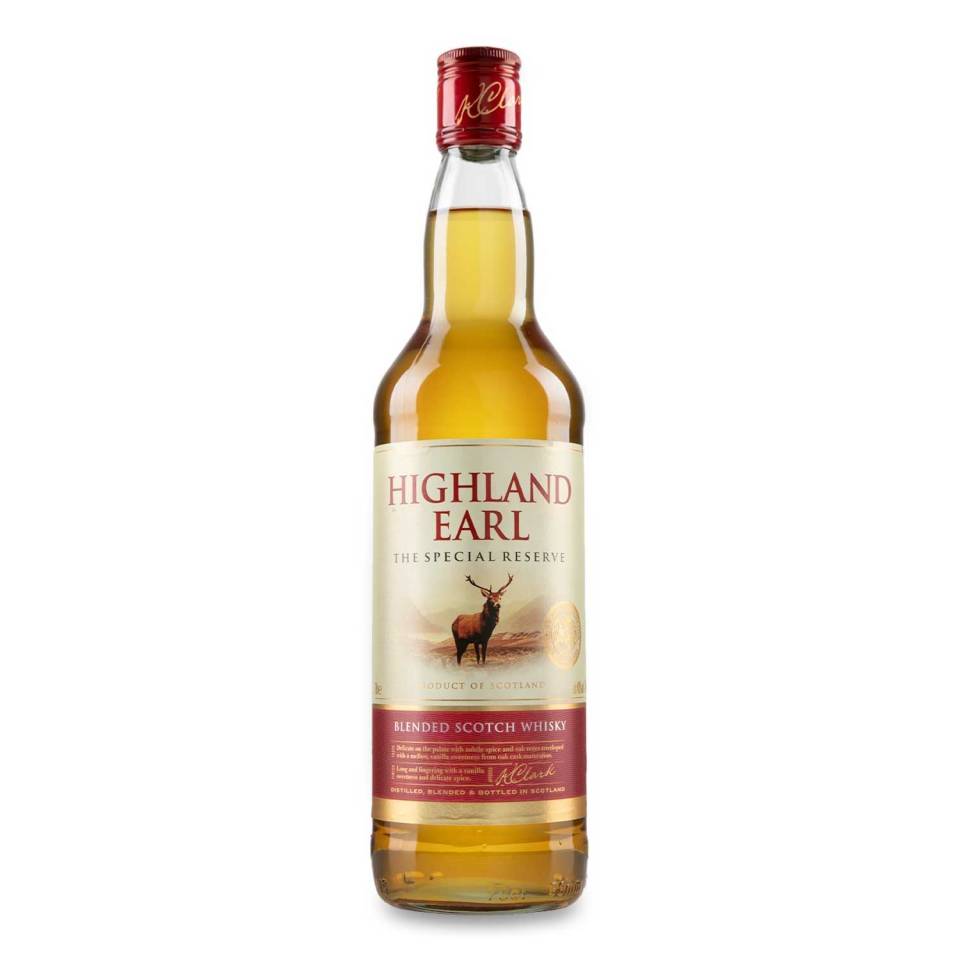 The Highland Earl Blended Scotch is not one for die-hard Scotch enthusiasts