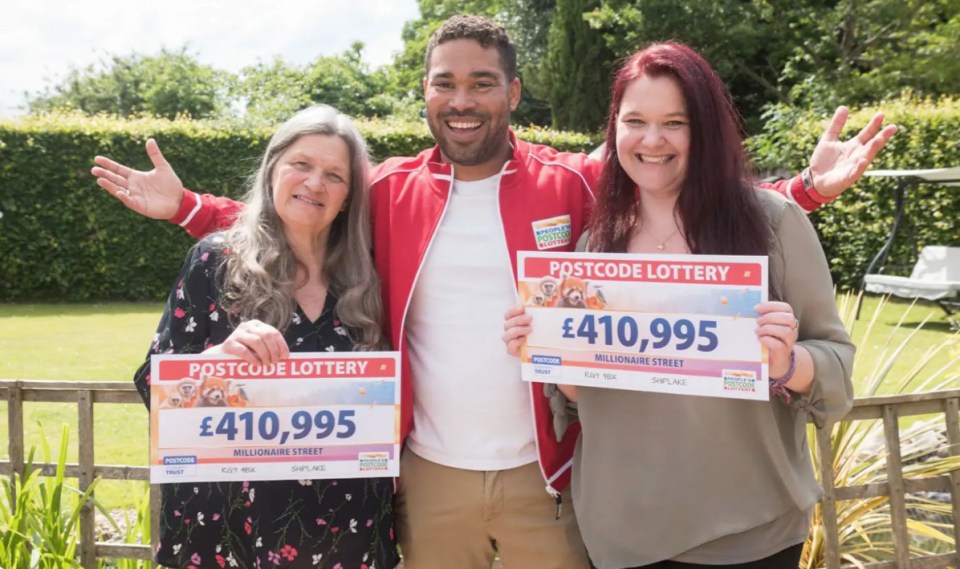 Mum of two Sally scooped over £800,000 on the People's Postcode Lottery