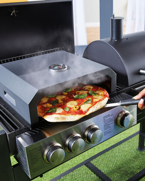 She also found a pizza oven for just £37.99 in store