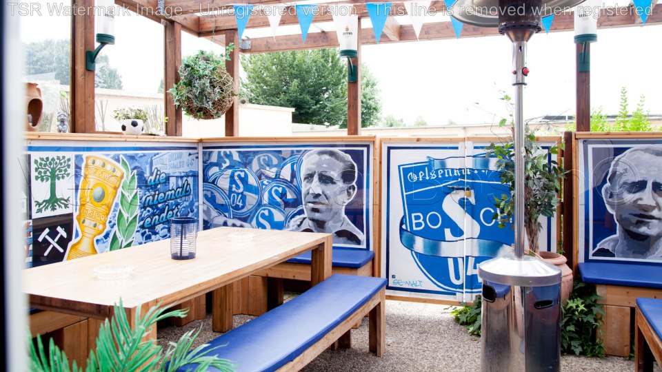 The bar in Gelsenkirchen's Schalke region is close to the Veltins Arena